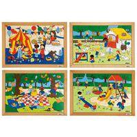 Puzzles d'activités pour enfants - ensemble de 4 - Image principale