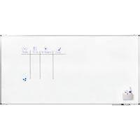 PREMIUM tableau blanc 120x240cm Acier laqué blanc - Image 2