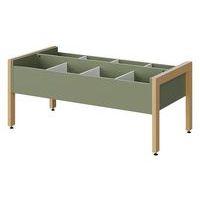 Bac à albums/BD Ellipse enfant structure bois - Manutan Expert - Image 3