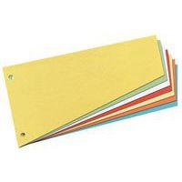 Lot de 600 Intercalaires, trapézoidal, carte lustrée, rose - Image principale