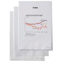 Lot de 100 Pochettes coin transparente Top Qualité, A4, PP - Image principale