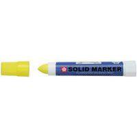 Lot de 6 Marqueur à usage industriel "Solid Marker", jaune fluo - Image principale