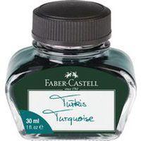 Lot de 6 Flacon d"encre, contenu: 30 ml, turquoise - Image principale