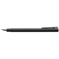 Stylo plume NEO Slim métal, noir, F - Image principale
