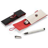 Lot de 6 Etui pour crayons "senseBag Pen", pour 2 crayons, nature - Image principale