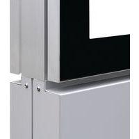 Vitrine verrouillable Led pour 2 menu A4 2 serrures - Image 3