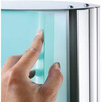 Totem d´affichage galbé lumineux, double face, LED - Image 2