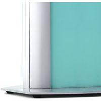 Totem d´affichage galbé lumineux, double face, LED - Image 3