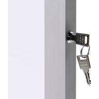 Vitrine d´intéri. ou l´extéri., angles sécurisés, fd magné. - Image 2