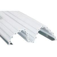 Anti-pince doigts Garomin angle jusqu'à 180° - 2 m + rails - blanc - Image principale