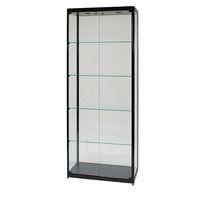 Vitrine d'exposition 800x400x2000mm - Noir - Image principale