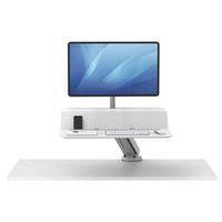 Station assis-debout Lotus rt simple - blanc - Image 3