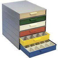 Bloc 6 plateaux-tiroirs couleurs panachées GM - Image principale