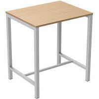 Table de réunion haute Jona Plateau  Chêne Long  : 100 cm - Image principale