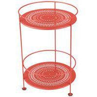 Guéridon Guinguette double plateau perforé Fermob - Image principale