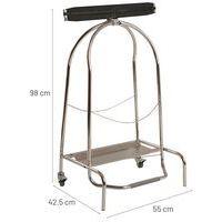 Support sac poubelle à clapet - Manutan - Image 2