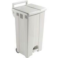 Poubelle mobile à pédale Derby - 2 x 45 L - TTS - Image principale