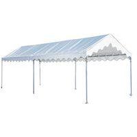 Barnum tente de réception plein air 3 x 8 m - 24 m² - toit blanc + armature - Image 3