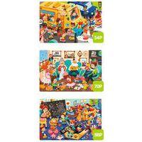 Lot 3 puzzles évolutifs ville 3,5 ans - Image 3