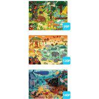 Lot 3 puzzles évolutifs aventuriers 4 ans - Image 3