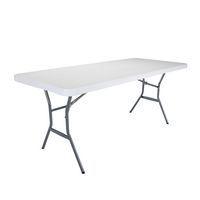 Table pliante Lifetime 183x76 cm PHD Blanc - Image principale