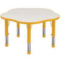 Table Clémence plateau fleur - Manutan Expert - Image 2