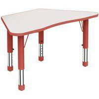 Table Clémence plateau trapèze - Manutan Expert - Image principale