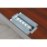 Table réunion ovale Quatuor trappe-Boîtier électrique-Manutan Expert - Image 2