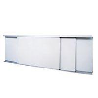Tableau fixe combiné tableau coulissant cadre aluminium anodisé Ulmann - Image principale