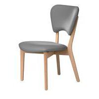 Chauffeuse Tapioca pieds bois tissu enduit PVC coloris 2509 gris - Image principale