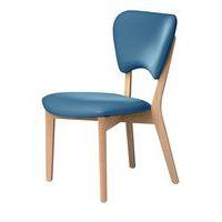 Chauffeuse Tapioca pieds bois tissu enduit PVC coloris 9432 pétrole - Image principale