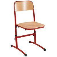 Lot de 2 chaises Nila II hauteur réglable piètement gris - Image 3