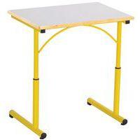 Table réglable Atlas II chants alaisés - Manutan Expert - Image principale