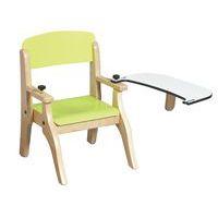 Fauteuil Lili avec tablette amovible T0 coloris vert - Image 3