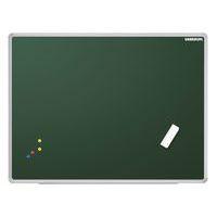 Tableau simple émaillé vert, cadre aluminium anodisé Vanerum - Image principale