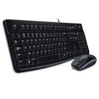 Ensemble clavier et souris filaires Logitech MK120 - Image principale