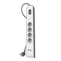 Multiprise parafoudre secteur et USB avec cordon d'alimentation Belkin - Image principale