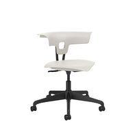 Chaise hauteur réglable Ruckus sur roulettes, assise coloris beige - Image principale