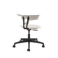 Chaise hauteur réglable Ruckus sur roulettes, assise coloris beige - Image 4