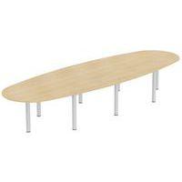 Table Elbia piètement tube plateau épaisseur 25 mm MBA - Image 2