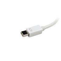 Adaptateur de voyage Mini DisplayPort vers VGA/DVI/HDMI -Blanc - Image 3