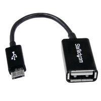 Câble adaptateur Micro USB vers USB Host OTG 12cm - M/F - Image principale