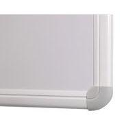 Tableau simple émaillé vert, cadre aluminium anodisé - 0,60 x 0,90 m - Image 2