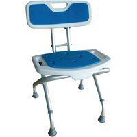 Siège de douche pliant Blue Seat avec dossierB73 - Image principale