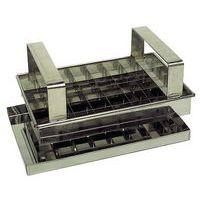 Découpoir à caramels 40 cases acier inoxydable - Image principale