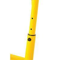 Chaise Atlas réglable appui sur table, dossier simple galbe, Jaune - Image 2