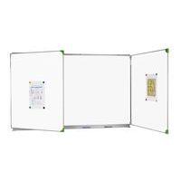 Tableau triptyque cadre aluminium - Manutan Expert - Image 2