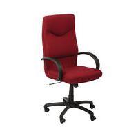 Fauteuil de direction Blois tissu coloris bordeaux - Image principale