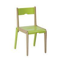 Chaise adulte Lili T6 coloris vert - Image principale