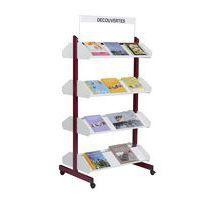 Présentoir sur roulettes double face Zédia - Image 2